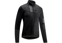 Gonso Fahrradjacke Valaff Schwarz/Blau/Dunkelgrau/Grau