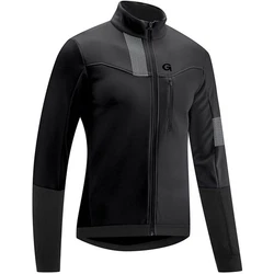 Gonso Fahrradjacke Valaff Schwarz/Blau/Dunkelgrau/Grau