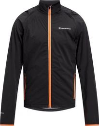 Fahrradjacke He.-Funktions-Jacke Akron III ux BLACK NIGHT/ORANGE D