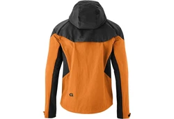 Gonso Fahrradjacke Paganella Anorak Braun/Orange