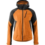 Gonso Fahrradjacke Paganella Anorak Braun/Orange