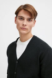 Casual Friday Strickjacke Karl Schwarz/Dunkelblau/Hellblau/Blau