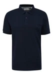 s.Oliver Herren Poloshirt Kurzarm Regular Fit mit Logostickerei Dunkelblau/Blau