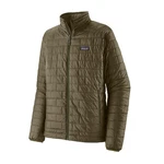 Patagonia Herrenjacke Nano Puff Jacket Dunkelgrün/Khaki/Braun