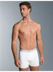 Trigema Boxer Bequeme Pants mit Webgummibund weiß