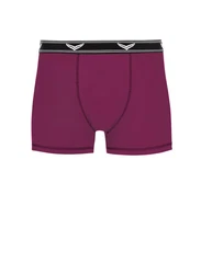 Trigema Boxer Bequeme Pants mit Webgummibund rot (sangria)
