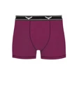 Trigema Boxer Bequeme Pants mit Webgummibund rot (sangria)