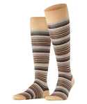 FALKE Kniestrümpfe Microblock Beige/Gelb