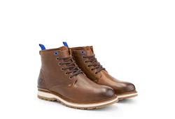 Travelin' Schnürboots Mosvoll Men Cognac
