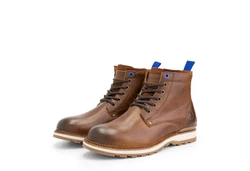 Travelin' Schnürboots Mosvoll Men Cognac