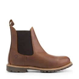 Travelin' Travelin' Leikanger Men Cognac 42 Chelseaboots