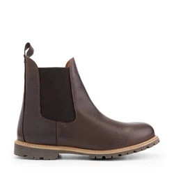 Travelin' Leikanger Chelseaboots Herren Dunkelbraun
