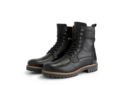 Travelin' Kvosted Men Schnürboots Schwarz