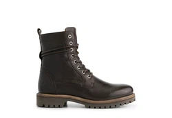 Travelin' Kvosted Men Schnürboots Dunkelbraun