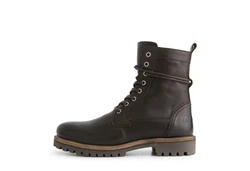 Travelin' Kvosted Men Schnürboots Dunkelbraun