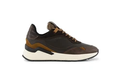 DenBroeck Baxter St. Sneaker Braun/Dunkelbraun/Gelb