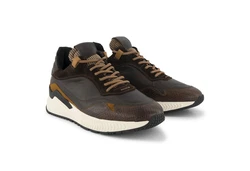 DenBroeck Baxter St. Sneaker Braun/Dunkelbraun/Gelb