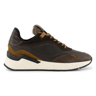 DenBroeck Baxter St. Sneaker Braun/Dunkelbraun/Gelb DenBroeck Baxter St. Sneaker Braun/Dunkelbraun/Gelb