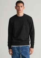 Gant Sweatshirt D1. TONAL ARCHIVE SHIELD C-NECK 