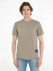 Calvin Klein Jeans T-Shirt Khaki/Dunkelgrün/Grau
