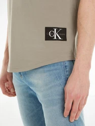 Calvin Klein Jeans T-Shirt Khaki/Dunkelgrün/Grau
