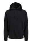 Jack & Jones Sweatshirt JJEBRADLEY HOOD NOOS PLS Schwarz