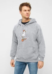 Derbe Sweatshirt Hoodie Sturmmöwe Grau/Hellgrau/Silber