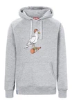 Derbe Sweatshirt Hoodie Sturmmöwe Grau/Hellgrau/Silber