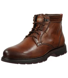Stiefelette Leder Schnrstiefelette