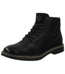 Stiefelette Leder Schnrstiefelette