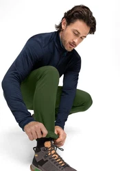 Maier Sports Funktionshose Perlit Dunkelgrün/Khaki/Grün