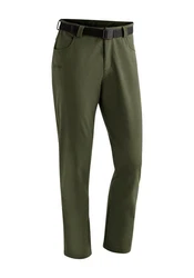Maier Sports Funktionshose Perlit Dunkelgrün/Khaki/Grün