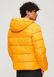 Superdry Steppjacke HOODED SPORTS PUFFR JACKET Gelb