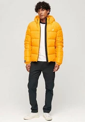 Superdry Steppjacke HOODED SPORTS PUFFR JACKET Gelb