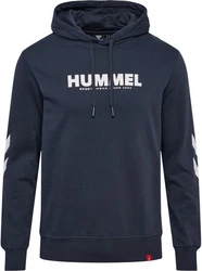 hummel Kapuzenpullover Dunkelblau/Beige/Blau