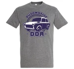 Youth Designz T-Shirt AutoDDR Herren T-Shirt mit lustigem Spruch Braun/Dunkelgrau/Grau