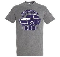 Youth Designz T-Shirt AutoDDR Herren T-Shirt mit lustigem Spruch Braun/Dunkelgrau/Grau