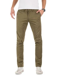 Yazubi Chinohose Chino Pants M192 Khaki/Dunkelgrün