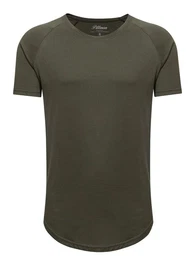 T-Shirt - Quin Oversize Basic Tee Crew Neck (1-tlg)