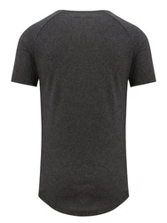 Pittman T-Shirt Quin Oversize Basic Tee Crew Neck Dunkelgrau/Khaki/Grau