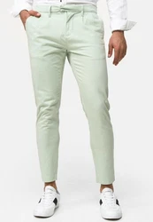 Indicode Chinohose Ignazo Hellgrün/Grün/Türkis