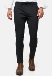 Indicode Chinohose Ignazo Schwarz/Khaki/Dunkelgrau