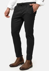 Indicode Chinohose Ignazo Schwarz/Khaki/Dunkelgrau