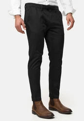 Indicode Chinohose Ignazo Schwarz/Khaki/Dunkelgrau