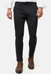 Indicode Chinohose Ignazo Schwarz/Khaki/Dunkelgrau
