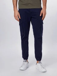 Jack & Jones Cargohose JJIPAUL JJFLAKE Dunkelblau/Blau
