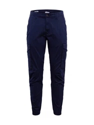 Jack & Jones Cargohose JJIPAUL JJFLAKE Dunkelblau/Blau