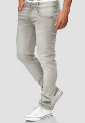 Indicode Herren Texas Jeanshose aus Baumwoll-Mischung mit Stretch 