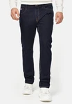 Indicode Herren Texas Jeanshose aus Baumwoll-Mischung mit Stretch Dunkelblau/Blau