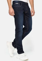 Indicode Herren Texas Jeanshose aus Baumwoll-Mischung mit Stretch 